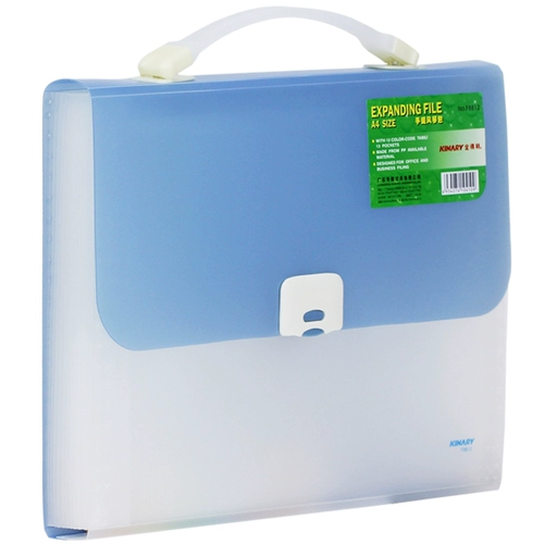 Jindeley F8812 13 Grid A4 Fengqin Bag Pearl Light Light Piano Information Package Package