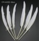 45 direct-selling white feather DIY handmade feather clothing accessories accessories materials hot-selling products