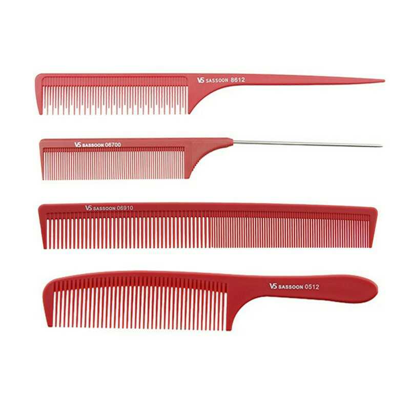Sassoon female grate special comb cutting professional sand rendering style comb tip tail comb anti-static haircut comb
