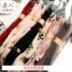 Hươu người đích thực mùa xuân và mùa thu chải bông tất nữ ngọt ngào và đáng yêu vớ hoa ống vớ cotton thoáng khí kháng khuẩn bốn mùa tất ống chân đá bóng Bít tất nữ