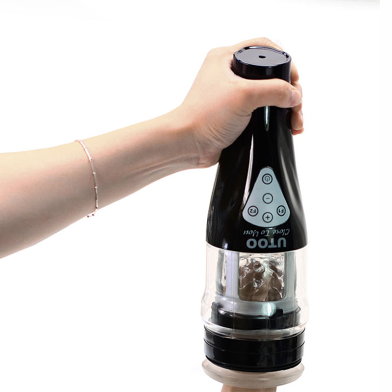 UTOO电动飞机杯夹吸抽插震动男性自慰器阴茎锻炼器成人情趣用品DS