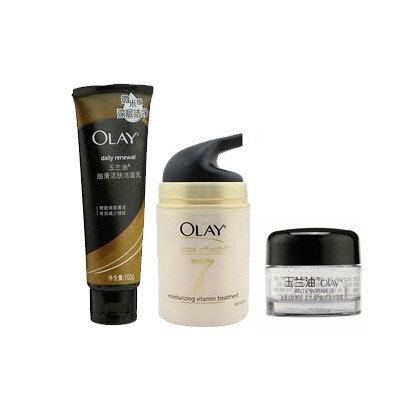 包邮 专柜正品 玉兰油活肤套装多效修护霜+眼部滋养凝露+活肤奶