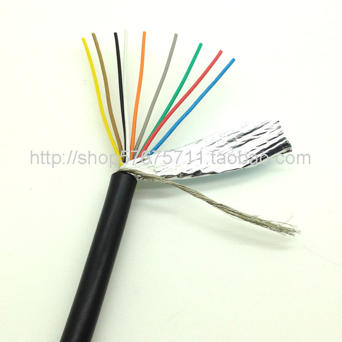 All-copper high-quality 9-core wire 9-core shielded wire COM port wire RS232 wire