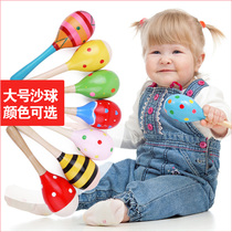 Optional styles childrens large maracas maracas colored wooden hammer musical instruments kindergarten performance event props
