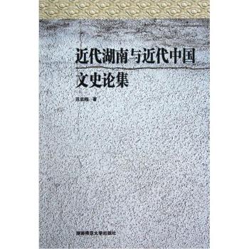 近代湖南与近代中国文史论集/范忠程/湖南师范大学出版社