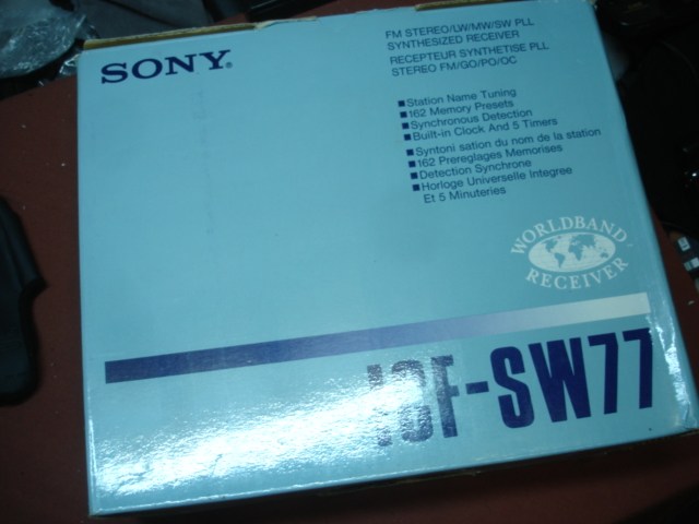 Sony Sony ICF-SW77 rare initial version of the new full set (SW55 S700) FHD-080