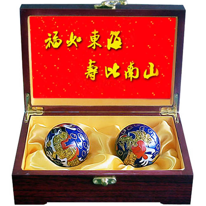 Father's Day Rehabilitation gifts for the elderly Festive Gifts Longevity Jingtai Blue Handball Fitness Ball old age Long Feng Health Care