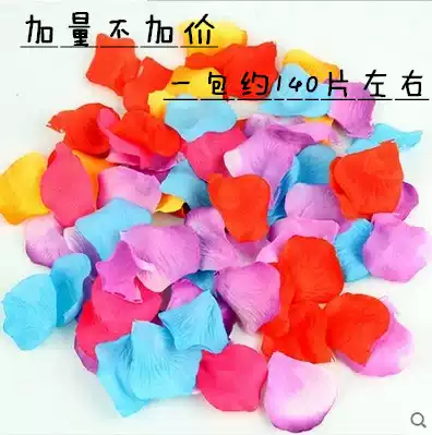 Simulation rose petals wedding room decoration supplies bed sprinkler hand sprinkler wedding room decoration wholesale