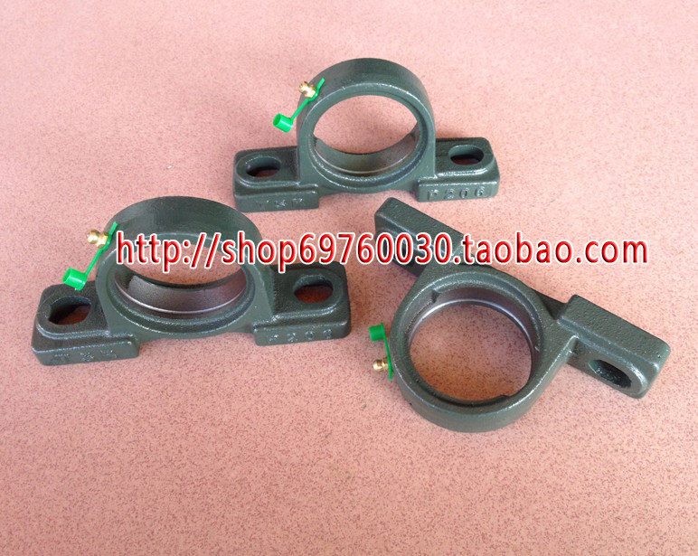With seat spherical bearing vertical bearing holder UCP200 series P206 bearing shell with UC206 bearing core for use