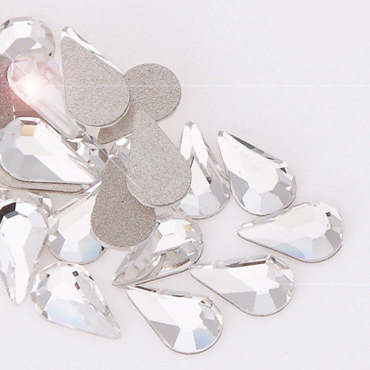 KaSi水滴形水钻美甲装饰指甲手机钻水钻贴钻工具:8mm*宽5mm 2颗装