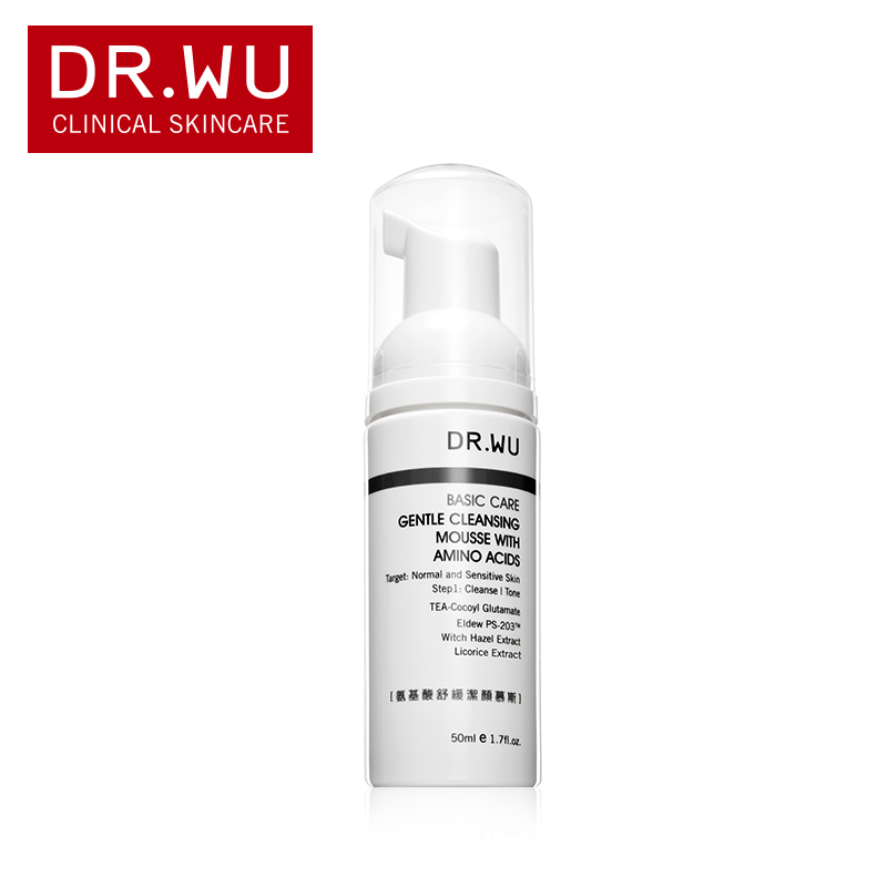 DR．WU/达尔肤氨基酸舒緩潔顏慕斯50ML
