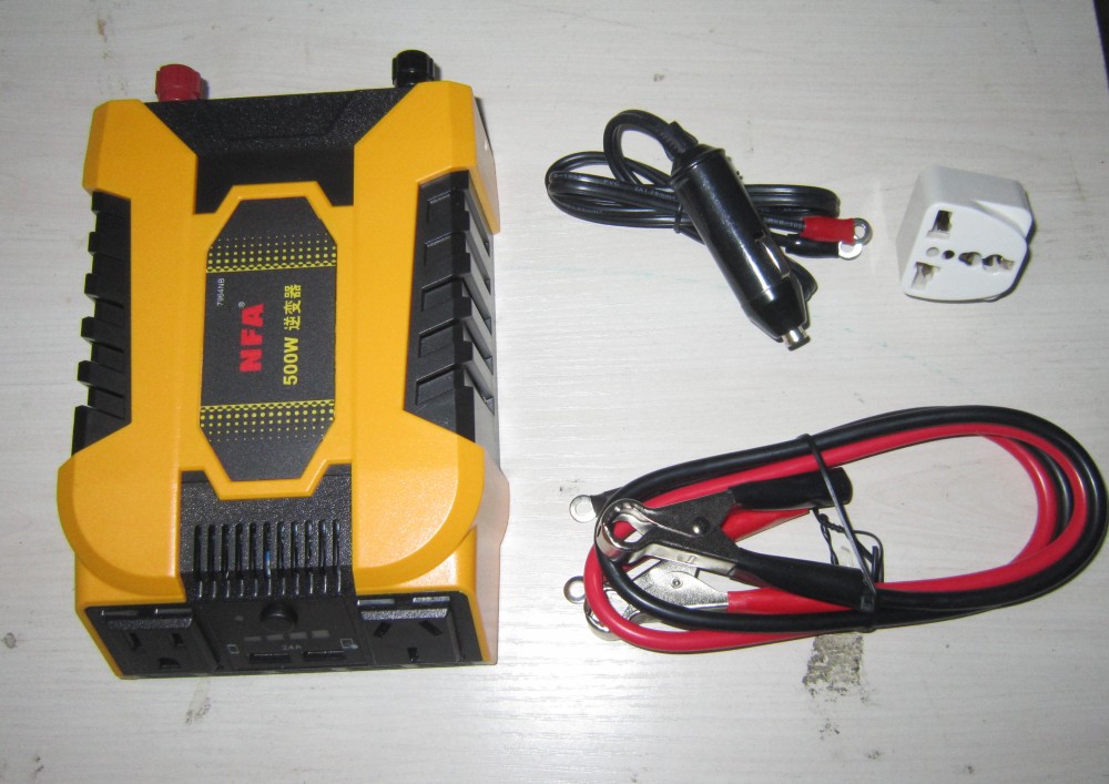 NFA纽福克斯 车载 逆变器 500w/1000W电源转换器 12V转220V变压器