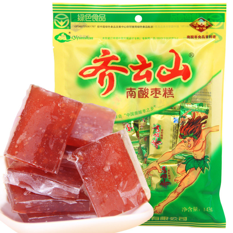 【天猫超市】齐云山南酸枣 江西赣州  南酸枣糕143g/袋  零食