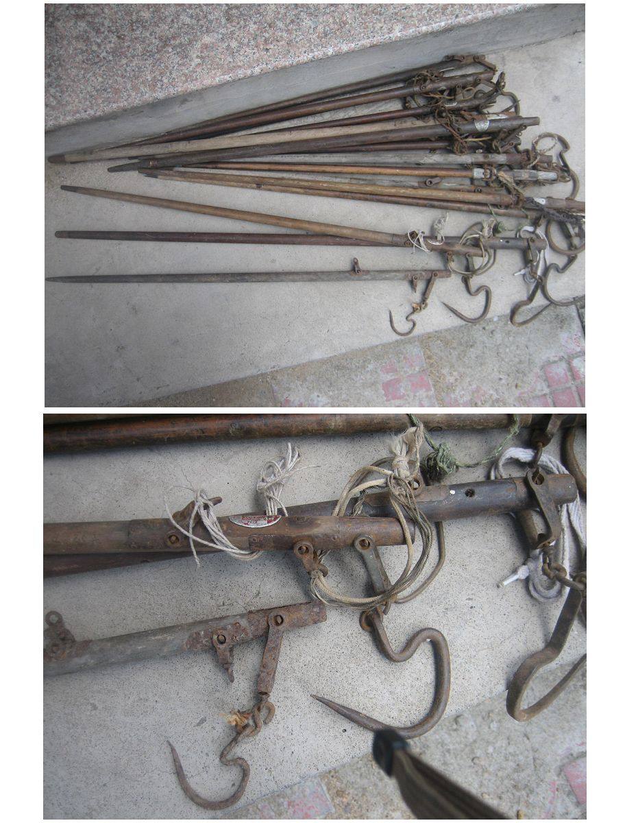 Special Antiquity Collection of a batch of early old scale scales small old scale antique shop store decoration hanger