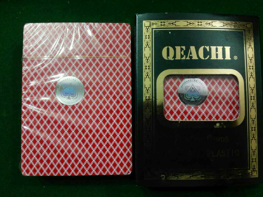 Poker packaging film packaging bag set Texas hold'em wide card gold line without word