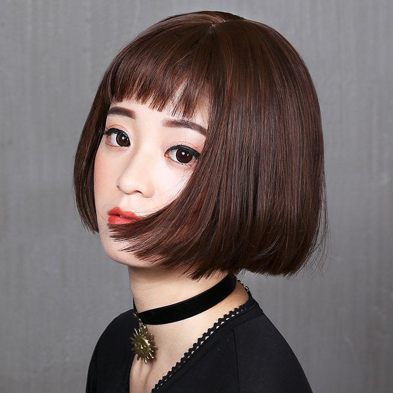 佰美坊假发女短发bobo头 短直发波波头韩国这个杀手不太冷假发套