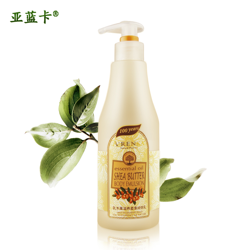亚蓝卡全身美白身体乳400ml 身体护理保湿滋润去角质鸡皮润肤乳