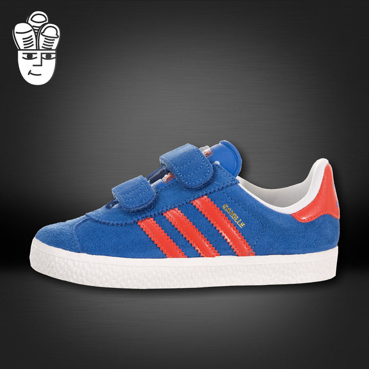 阿迪达斯 Adidas Gazelle 2 CF 三叶草宝宝鞋 婴儿鞋 运动休闲鞋
