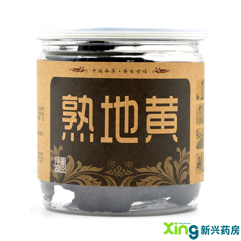 汉草品汇 熟地黄 200g  瓶装