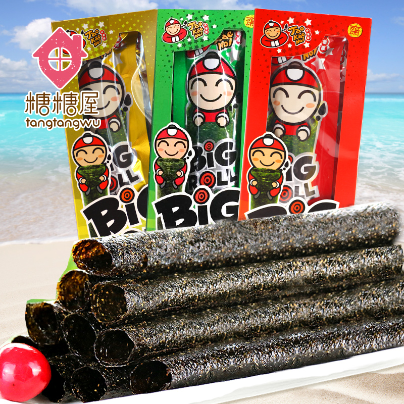 [USD 22.05] Thailand imported snack snack boss seaweed crisp seaweed