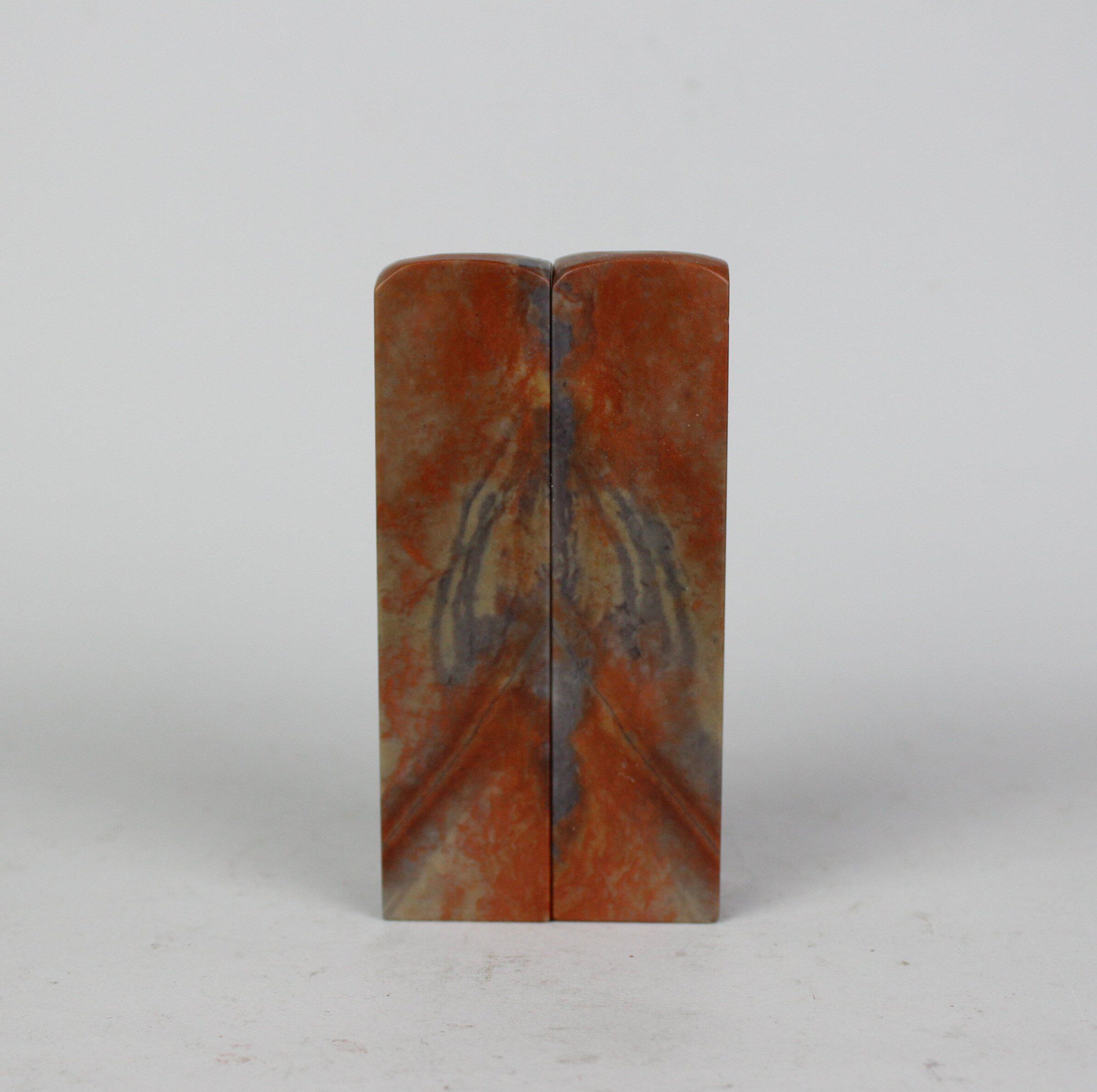 The Triumph Trail Qingtian recommends direct sales to Zhang Baozhen's exquisite natural goldstone seal carving square calligraphy Popularity Thermal Painting