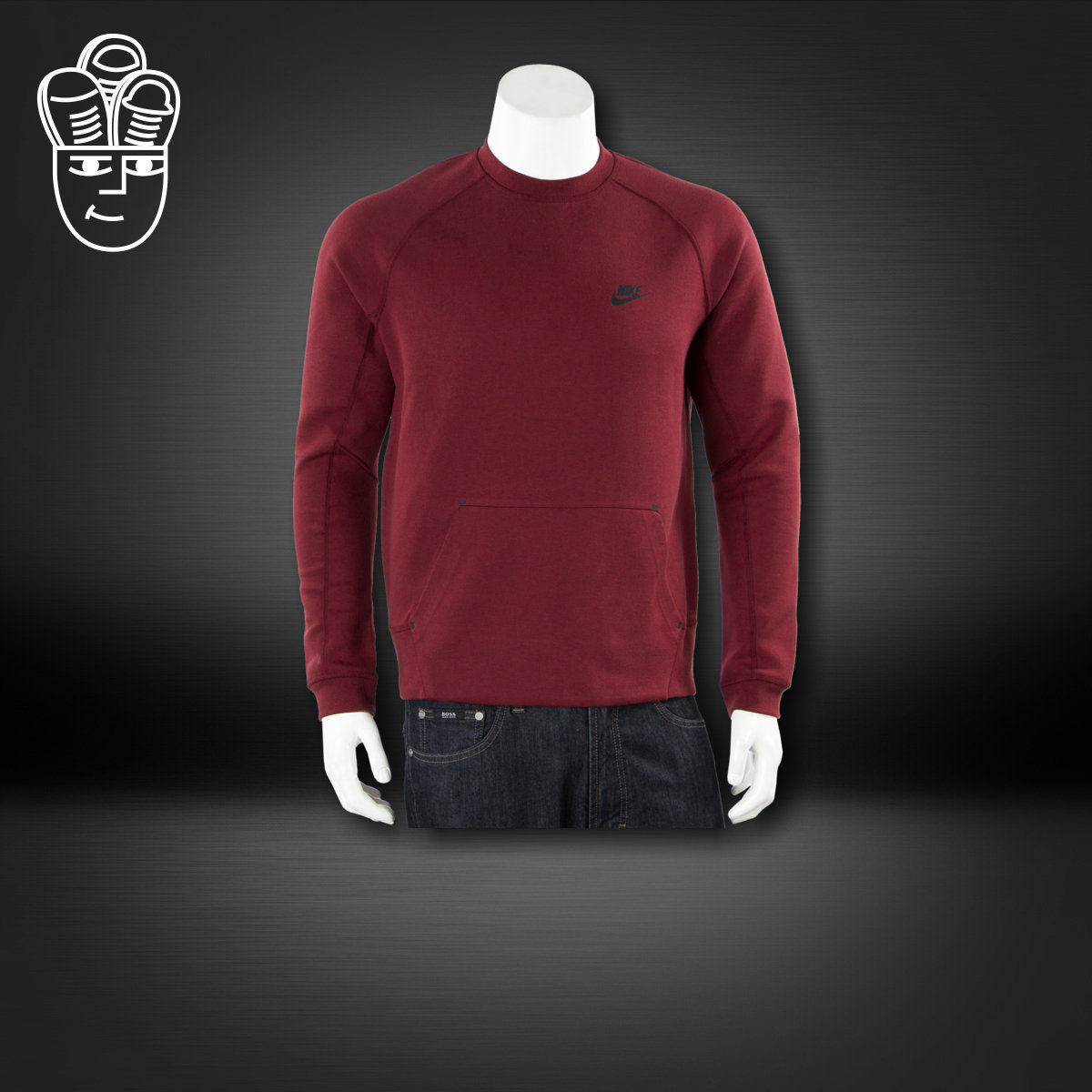 Nike Tech Fleece Crewneck 耐克男子圆领套头卫衣 运动外套 夹克