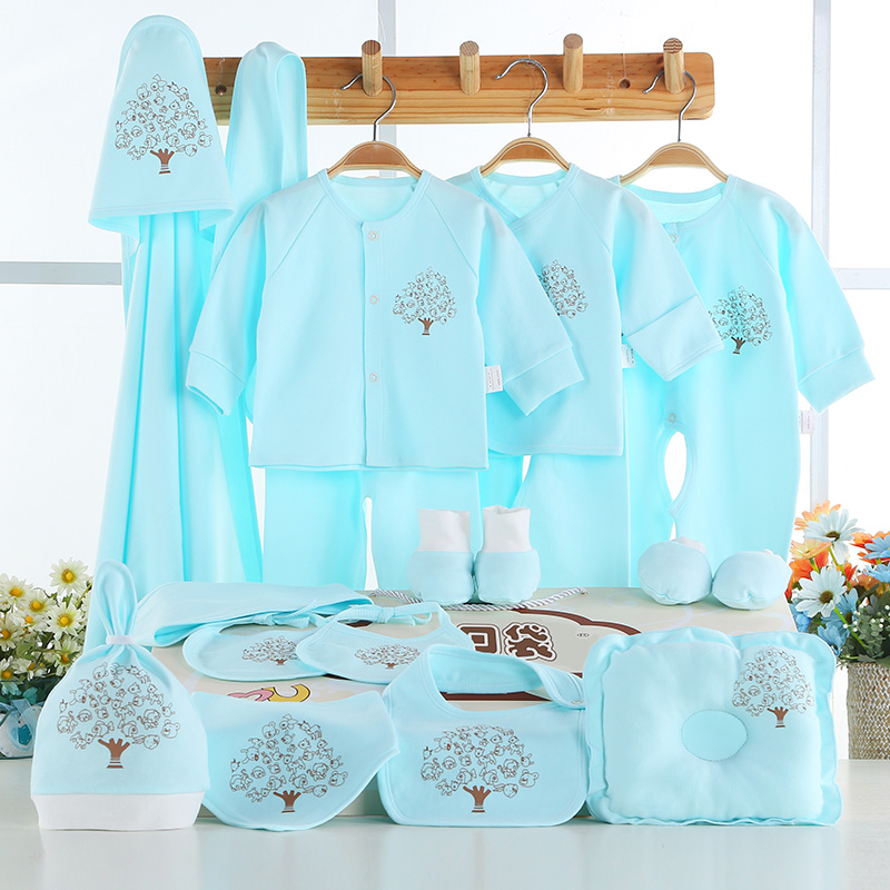 Baby Clothes Gift Box Sets Spring Summer Pure Cotton 0-3-6 Month Newborns Full Moon Baby Summer baby Supplies