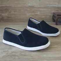 Cloth shoes men old Beijing black corduroy middle-aged and elderly casual deodorant youth handmade mens autumn