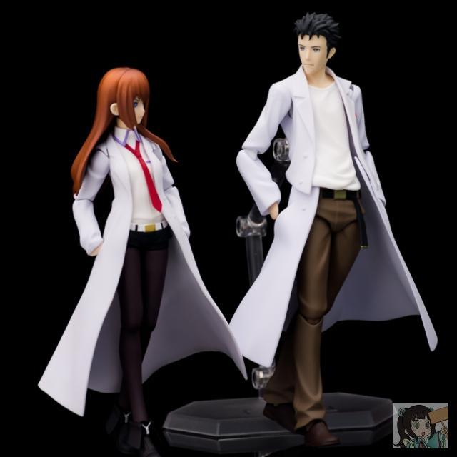 現貨figma 195 196 命運石之門牧瀬紅莉棲助手岡部倫太郎