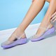 Jelly hole shoes outer wear soft bottom thick bottom medium heel Baotou summer all-match women's shoes seaside beach shoes slippers sandals