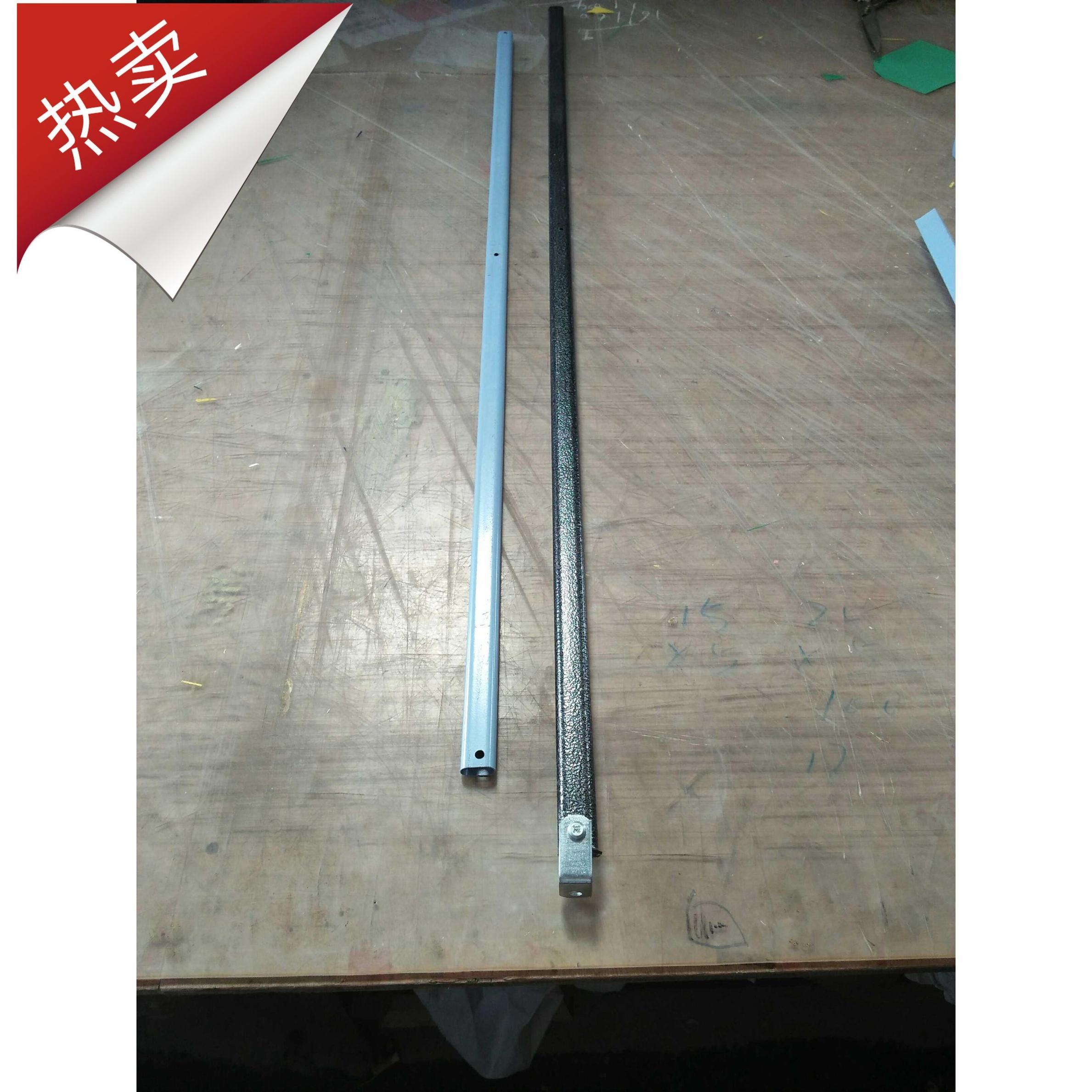 Great value hot sale outdoor 3x3m folding tent bracket accessories flat tube canopy awning pole