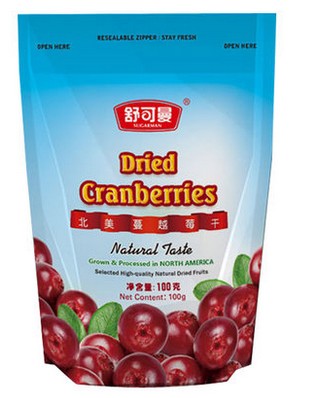Baking raw material Schumer cranberry dried imported food Cranberry Cranberry Cranberry Dry 100 gr Original dress