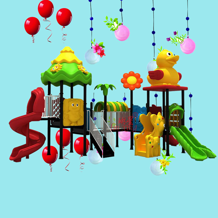 Ileen Stars Small Doctoral Slide Kindergarten Toys Children Outdoor Community Slide Water Large Outdoor Combined Facilities
