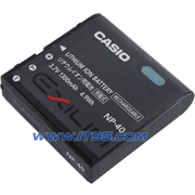 Casio EX-Z5 CASIO NP-40 TS-DV001-CNP40 pin máy ảnh gốc - Phụ kiện máy ảnh kỹ thuật số