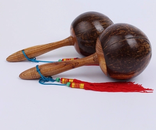 Wave Musical Instrument Coconut Husk Sand Ball Sandhammer Beats Coconut sandball KTV Prop Sand Hammer Percussion Instrument Hot Pin Recommendation-Taobao