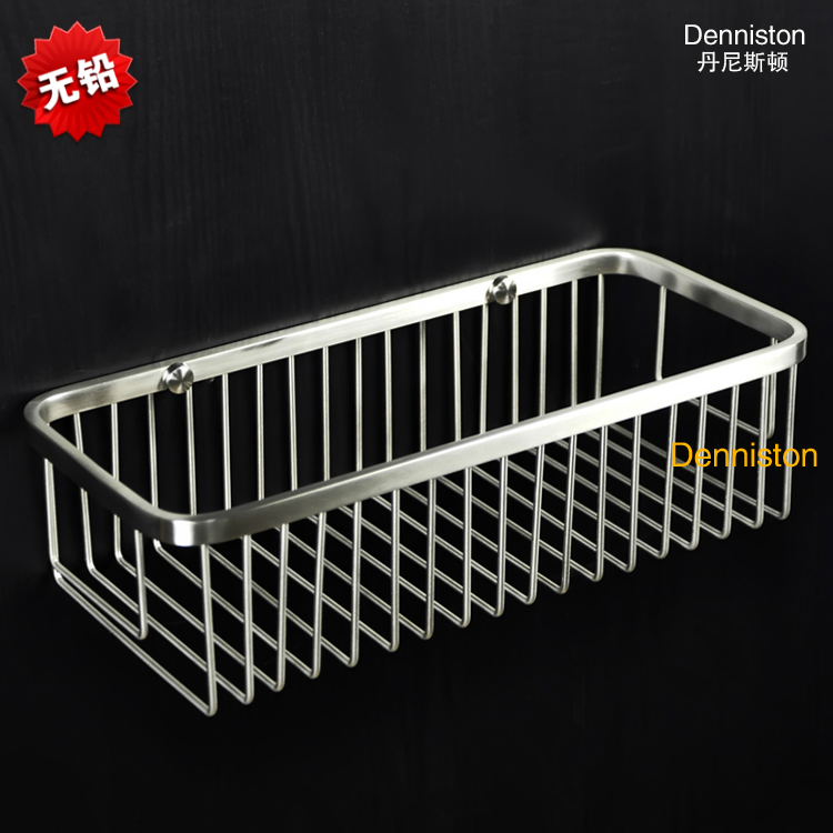 Denniston bathroom corner rack 304 stainless steel net basket bathroom rack dressing room hanging basket storage basket