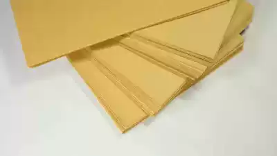 High quality 60g light yellow Kraft paper wrapping paper electroplating hardware auto parts industrial paper