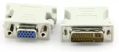 DVI revolution VGA female 24 5 plastic adapter computer Adapter graphics card display interface conversion plug