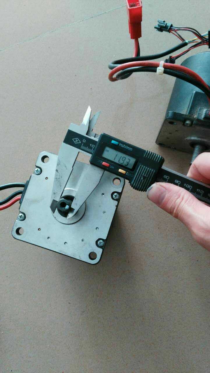 Special 24V motor 340W 2550RPM motor picture real shot