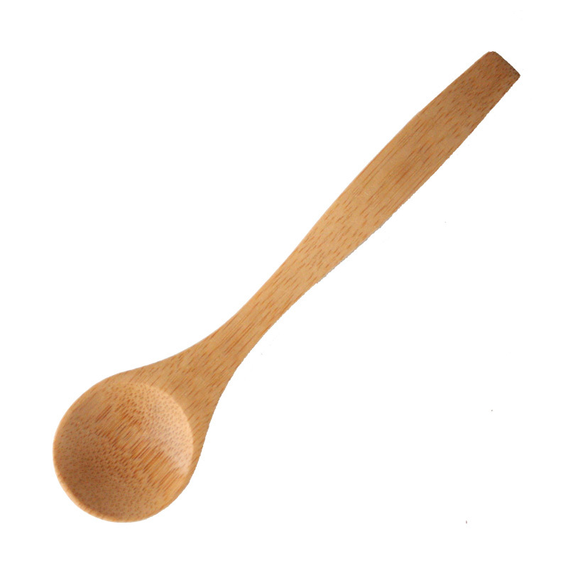 Creative bamboo spoon Japanese style Korean fashion coffee spoon Small spoon Baby spoon Eco-friendly wooden spoon for children