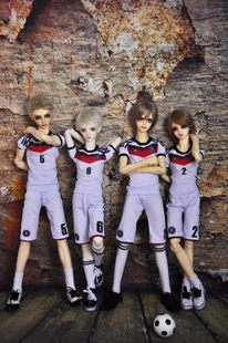 BJD baby clothing COS World Cup German team jersey sportswear customization (other teams need to consult ~~)