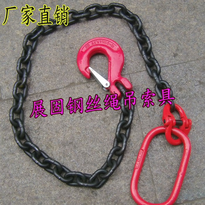 Set made G80 lifting chain combined sling with single leg sling with lifting single limb sling 5T0 5 m