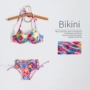 Bộ đồ bơi nữ ba mảnh 2018 mới bikini nữ ngực nhỏ tụ tập gợi cảm Hàn Quốc suối nước nóng nhỏ nước hoa nữ - Bikinis đồ bơi 1 mảnh váy