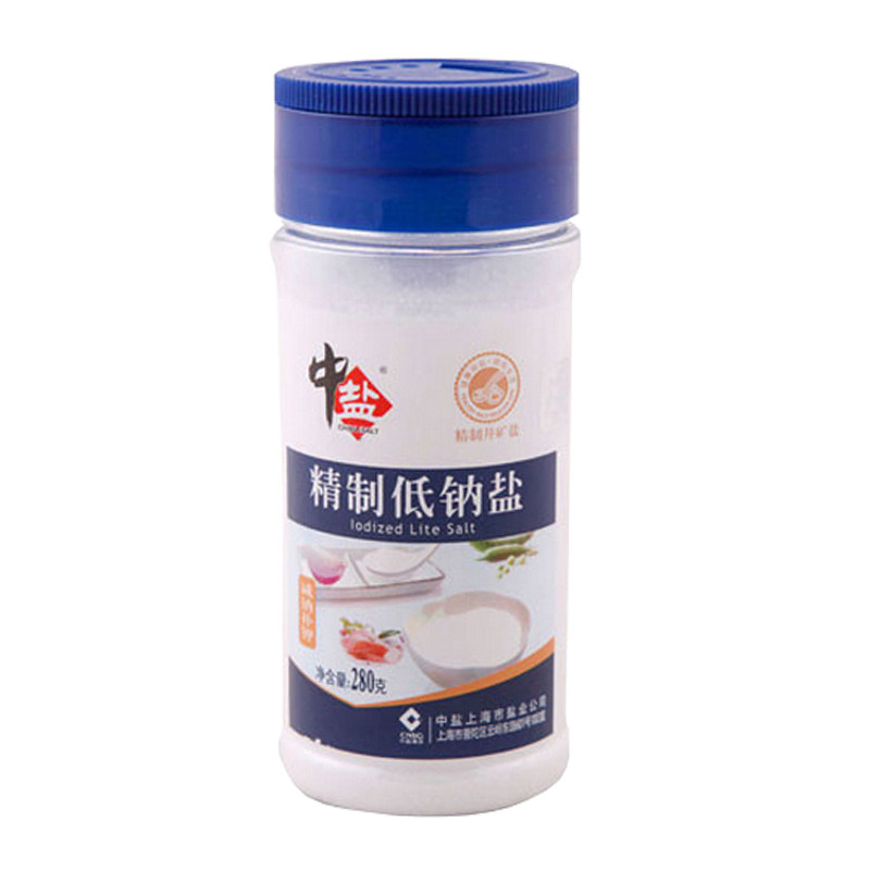 【天猫超市】中盐牌精制低钠盐280g 食用盐 调味品调味料