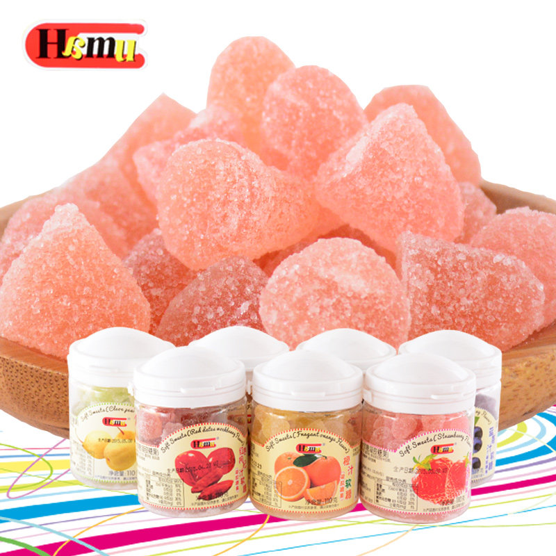 【3罐包邮】Hamu七彩软糖110g 果汁软糖 凝胶糖果