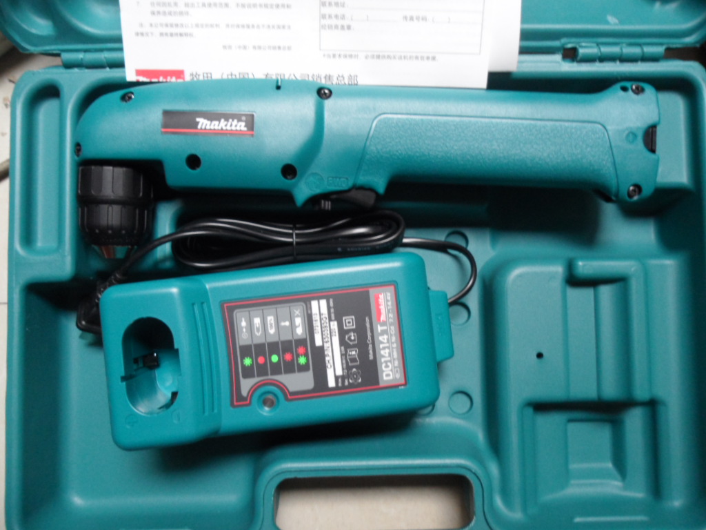  Makita Shepherd's Recharging Corner to drill 90-degree power tool with electric drill DA391DW-Taobao