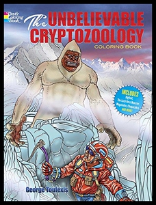 【预售】The Unbelievable Cryptozoology Coloring Book