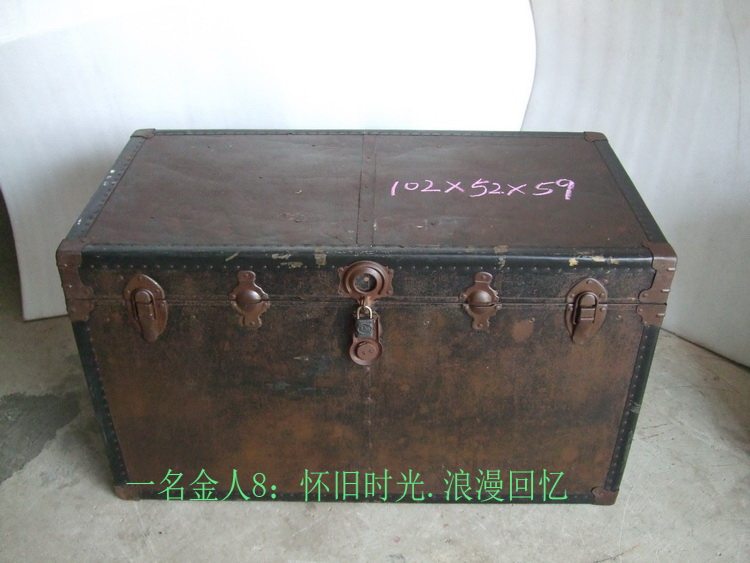 Old objects old bagbao box old box collection cafe display for tea several nostalgic decoration