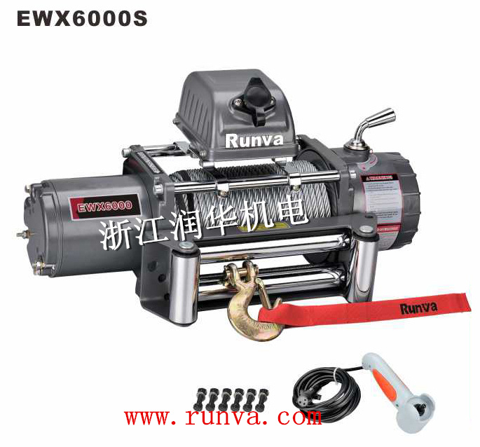 Runhua factory direct Runva EWX6000 6000 pound off-road vehicle special winch car winch
