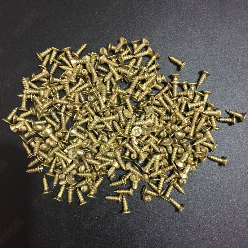 Jinwo photo frame screw small screw medium triangle supporting screw 2 5*8mm price per catty